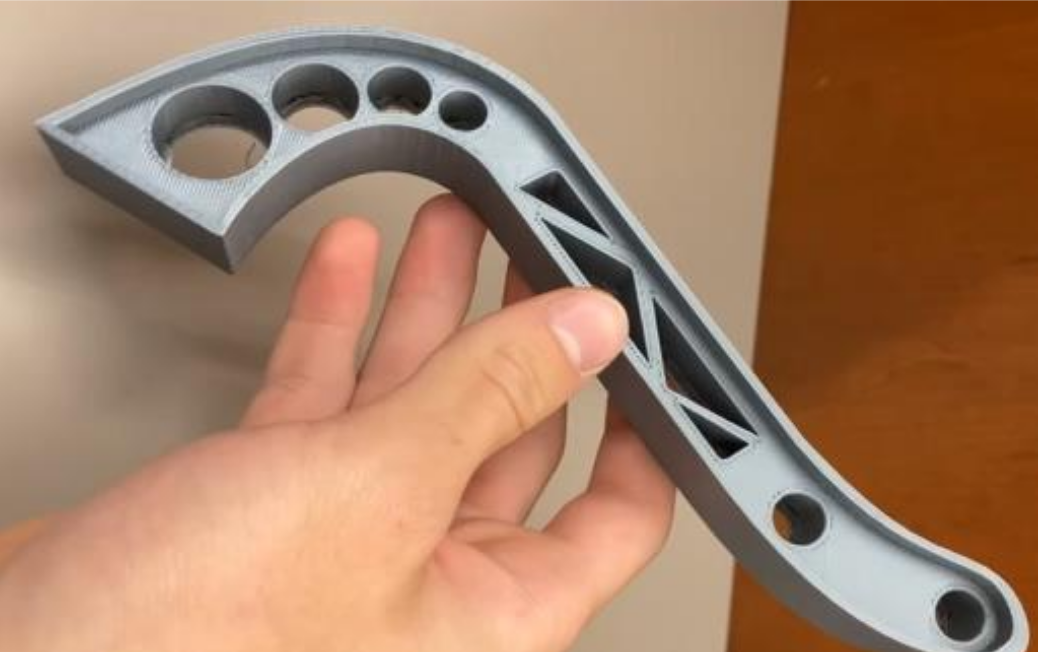 3D printed brake pedal prototype